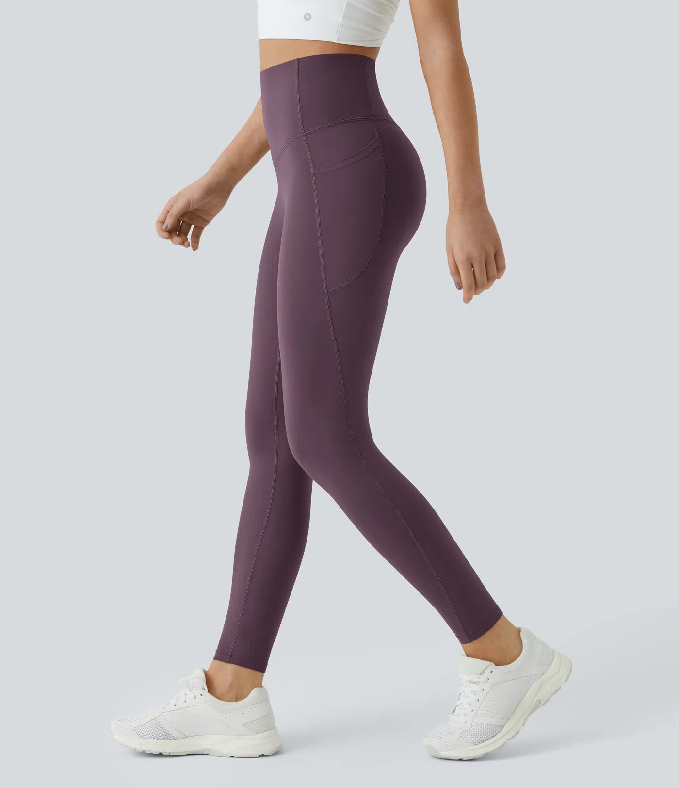 High Waisted Tummy Control Pocket Shaping Training Leggings
