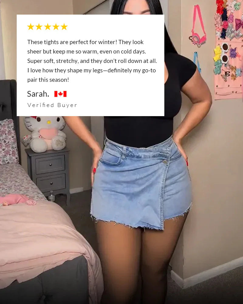 Snatched One-Seam Fleece Lined Tights