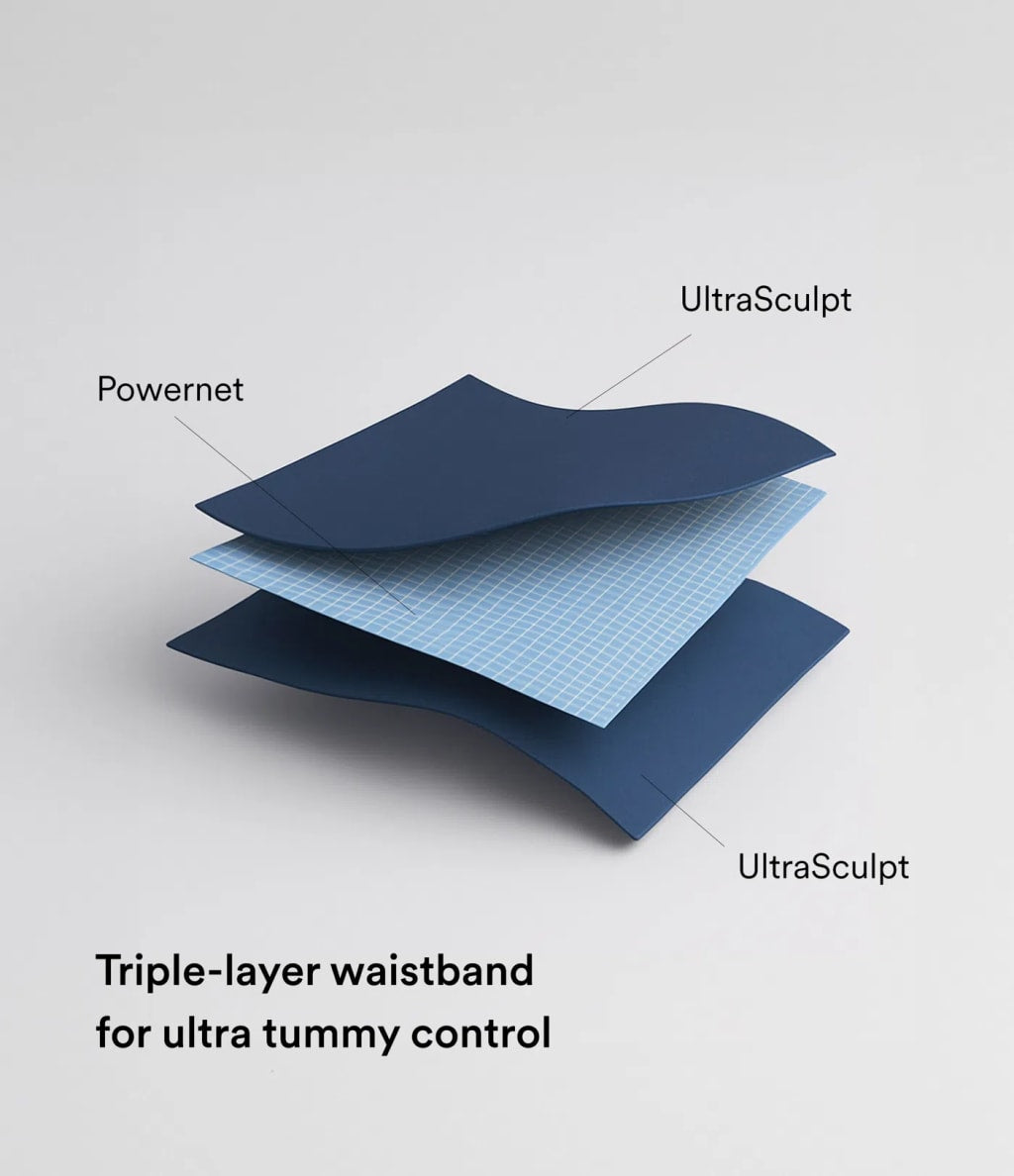 High Waisted Tummy Control Pocket Shaping Training Leggings
