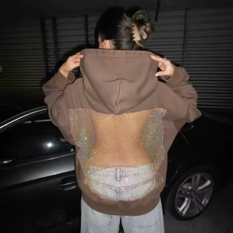 Open Back Hoodie