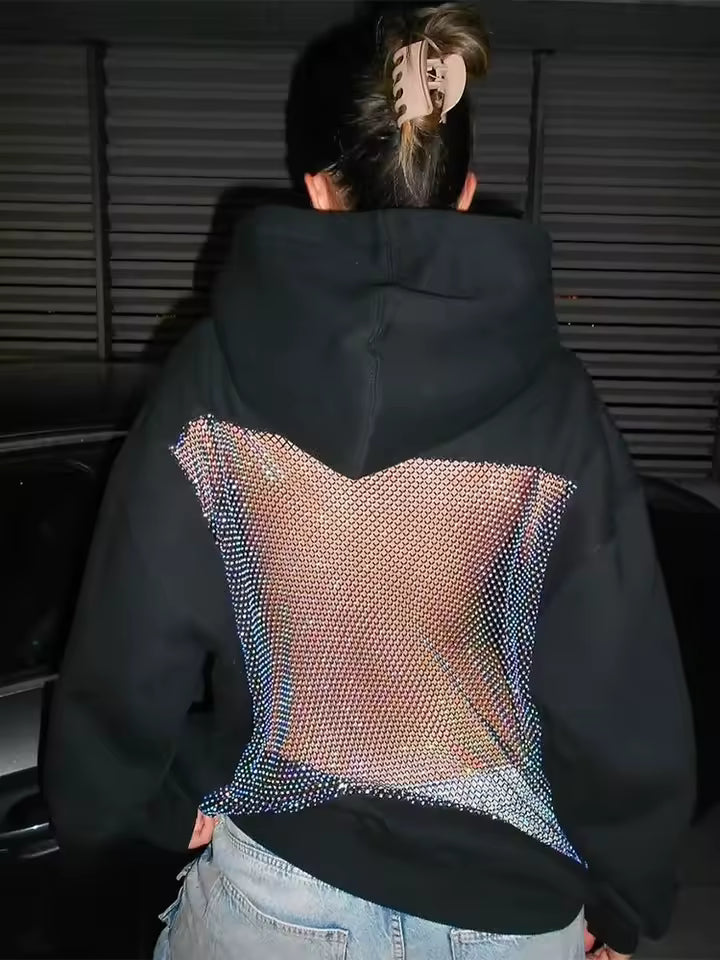 Open Back Hoodie