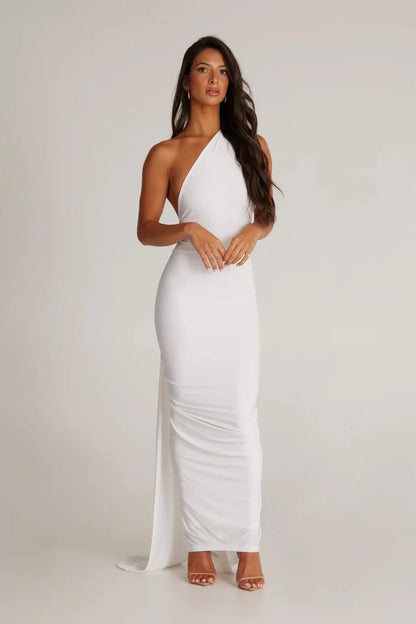 Lila Backless Maxi Dress