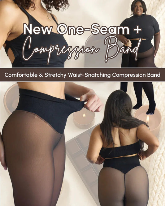 Snatched One-Seam Fleece Lined Tights